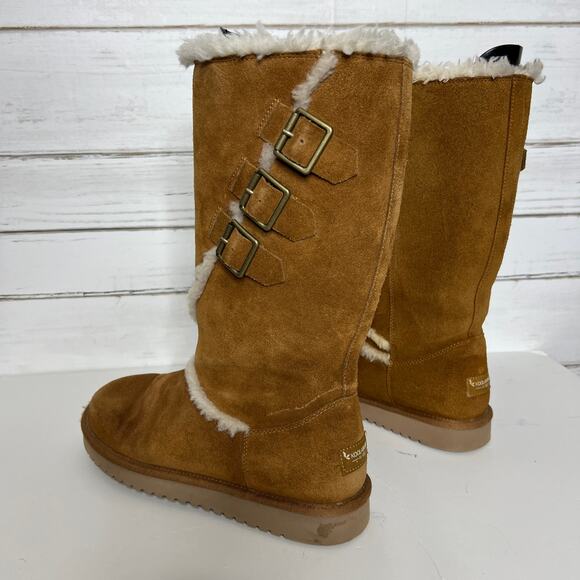 Koolaburra by UGG Women's Victoria Tall Bow Boot Shoe Size 10 - Picture 4 of 13